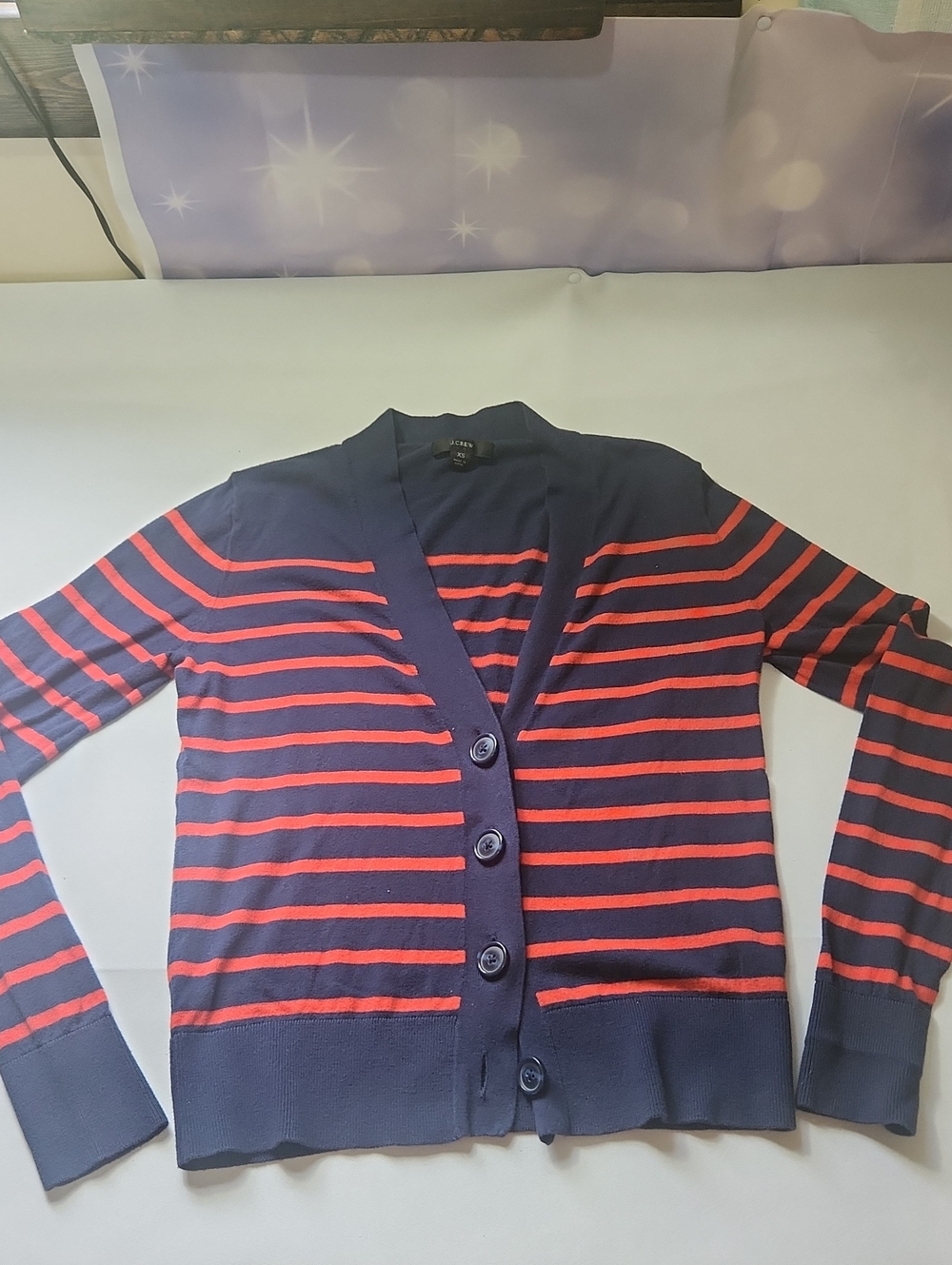 J. Crew Navy Blue Women's Sweater Cardigan